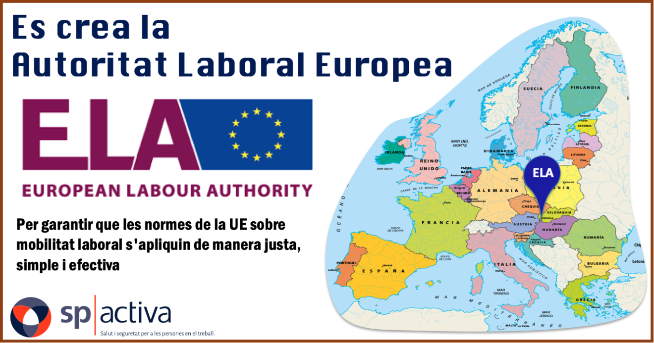 Creació de l'Autoritat Laboral Europea (ELA)