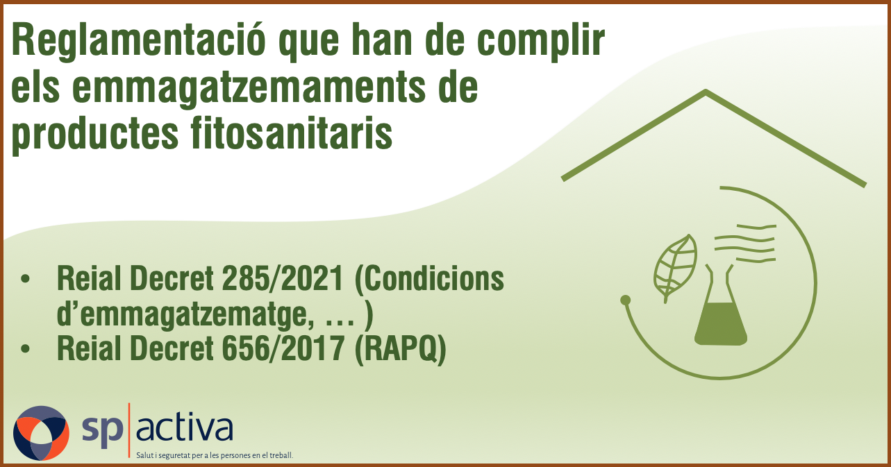 Reglamentació que han de complir els emmagatzematges de productes fitosanitaris