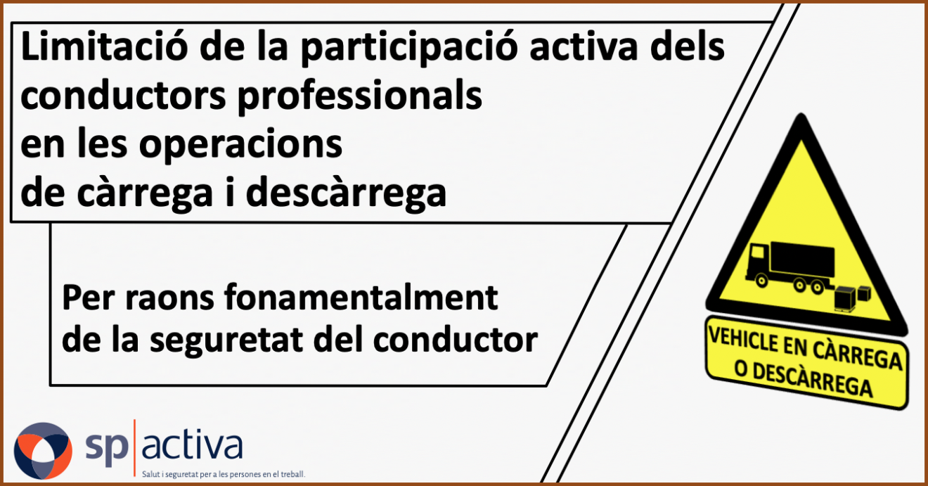 PRL en la Organització a la càrrega i descàrrega de mercaderies