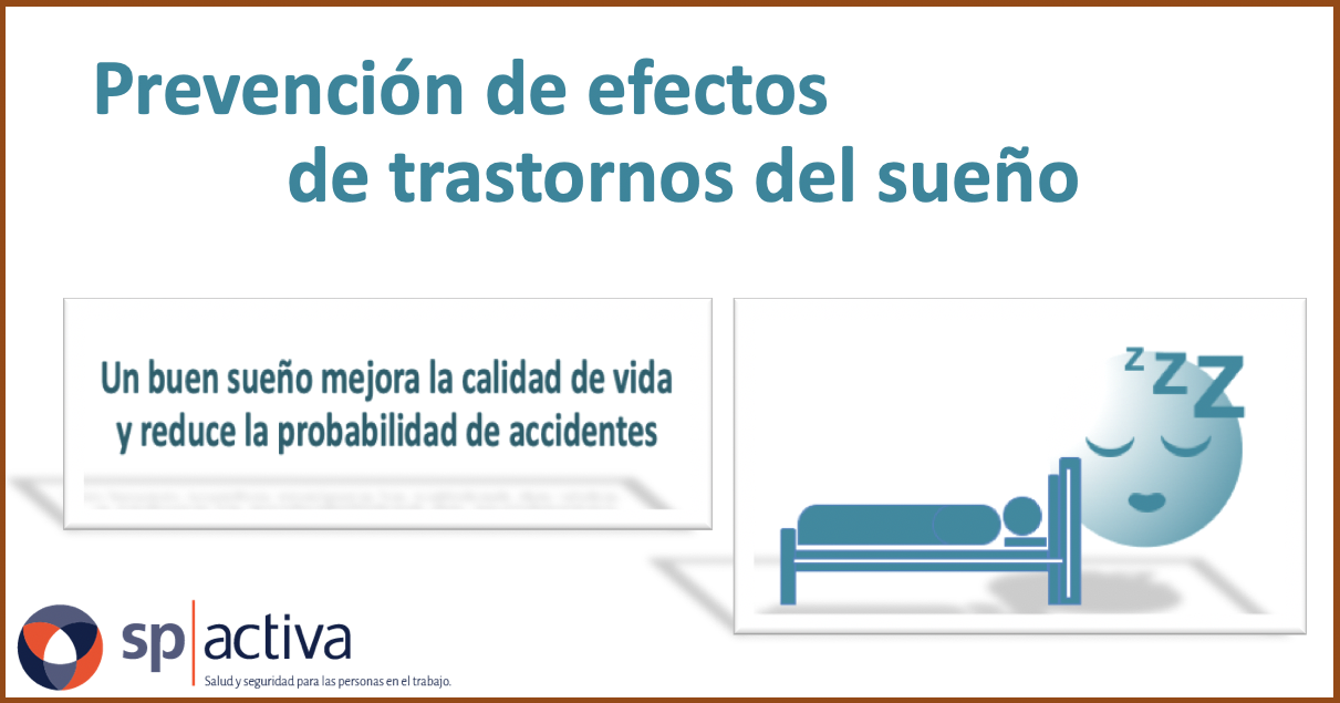 Prevención de efectos de trastornos del sueño