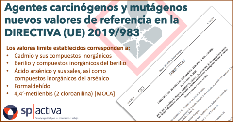 Más protección en la exposición a agentes carcinógenos o mutágenos durante el trabajo