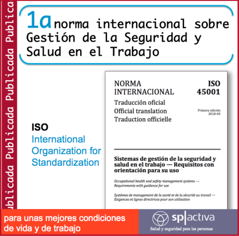 ISO 45001 Sistemas de gestión de la seguridad y salud en el trabajo