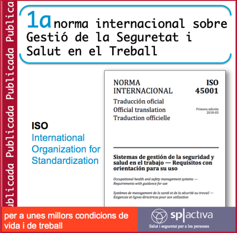 ISO 45001 Sistemes de gestió de la seguretat i salut en el treball