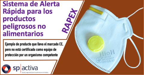 Las mascarillas también son productos tratados en el sistema de alertas RAPEX