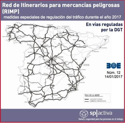 RIMP -Red de Itinerarios para Mercancías Peligrosas-