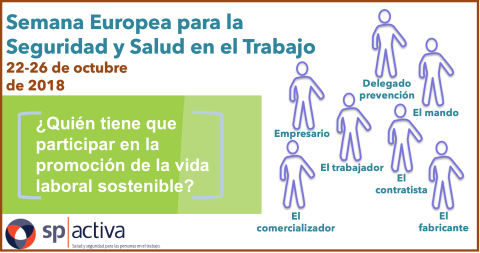 Semana Europea para la Seguridad y Salud en el Trabajo -2018- Los implicados -